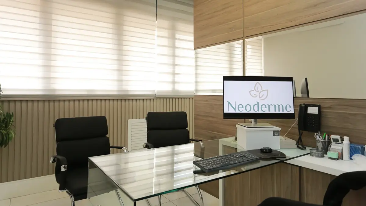 Sala de atendimento personalizada da Clínica Neoderme